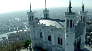 ACTUA DRONE et Basilique de Fourvière  Lyon France [upl. by Halle]