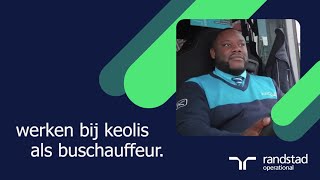 werken als buschauffeur bij keolis via randstad [upl. by Yadsnil]