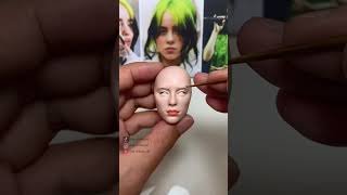 Clay Artisan JAY ：Transforming Clay into Billie Eilish – Portrait Sculpture [upl. by Ecyar610]