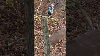 Matt tags a nice Wisconsin buck [upl. by Ojok]