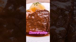 Sauerbraten Germanys Tender Flavorful Pot Roast Tradition 😋 [upl. by Coppock]