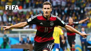 🇩🇪 Miroslav Klose  FIFA World Cup Goals [upl. by Austreng]