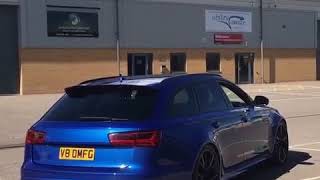 AUDI RS6 Exhaust Sounds [upl. by Henden]