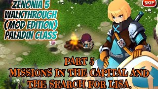 Zenonia 5 Walkthrough  Mod edition  Paladin Class  Part 5 [upl. by Aiuqet]