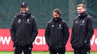 Liverpool Train Ahead Of Porto Champions League Clash [upl. by Craig]