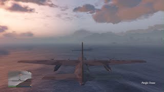 Running a plane into a Kosatka in GTA 5 [upl. by Shaikh681]