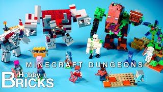 Minecraft Dungeons Lego Sets  Snap Build [upl. by Mojgan]