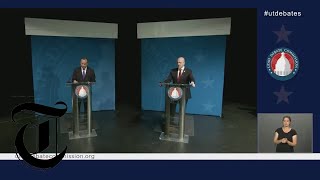 Mike Lee and Evan McMullin US Senate debate highlights [upl. by Cindee]