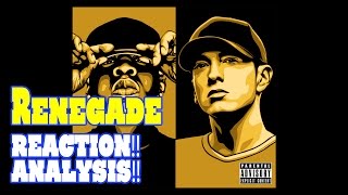 Eminem Renegade Verse REACTION ANALYSIS [upl. by Marna47]