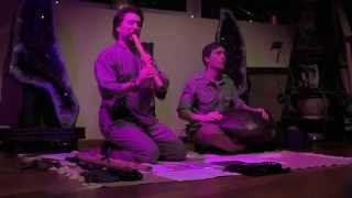 Shakuhachi FluteampHang Drum Live Concert  BAmbooWay [upl. by Lombard87]