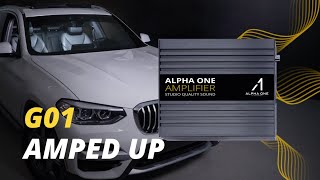 Fast amp Easy Alpha One Amp Install – BMW G01 Build Series [upl. by Arramat651]