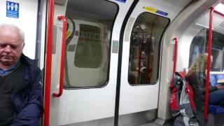 London Underground Central Line Ride Newbury Park to Leytonstone 8 October 2016 [upl. by Isdnil]