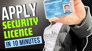 StepbyStep Guide Applying for SIA Batch in the UK Security Licence [upl. by Adnilym82]