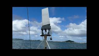 DIY Wind Vane Self Steering for Sailboats [upl. by Arahahs]