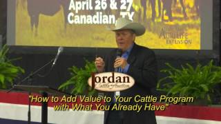 Ken Jordan of Jordan Cattle Auction April 2016 [upl. by Elleinahc]