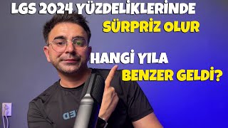 LGS 2024 Yüzdeliklerinde Sürpriz Olur Bu Sınav Hangi Yıla Benzer Geldi [upl. by Horatio]