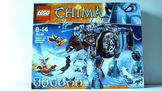 LEGO Live Construction  Legends of Chimas Maulas Ice Mammoth Stomper 12 Français [upl. by Atirak]