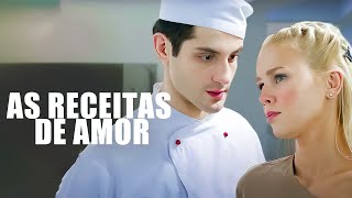 As receitas de amor  Filme dublado completo  Filme romântico em Português [upl. by Zoarah]