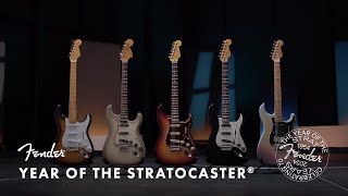 Exploring the 70th Anniversary Stratocasters  Year of the Strat  Fender [upl. by Pierette939]