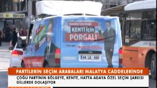 VUSLAT TV ANA HABER MALATYA SEÇİM ARABALARI [upl. by Annel]