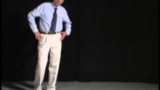 Myopathic Gait Demonstration [upl. by Denice]