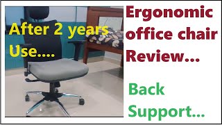 Review Of Best Office Chair For Long Hours Of Sitting Orthopedic Office Chair Patented SmartGRID Te [upl. by Ettegirb86]