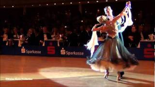 Goldstadtpokal 2012 International Adult ST solo English Waltz Dmitry ZHARKOV amp Olga KULIKOVA [upl. by Russian]