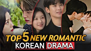 Top 5 Romantic Korean Drama in Hindi Dubbed  New Romantic Korean Drama  Netflix  The Review Room [upl. by Lahcear]