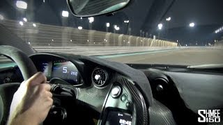 McLaren P1 Incredible HOT LAP Onboard [upl. by Latsyk]