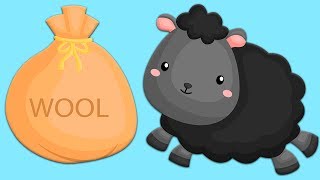 Baa Baa Black Sheep Nursery Rhyme for Kids [upl. by Sand]