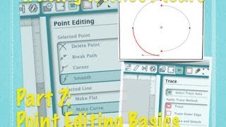 Tracing without Tears in Silhouette Studio Part 7 Point Editing [upl. by Bouchier504]