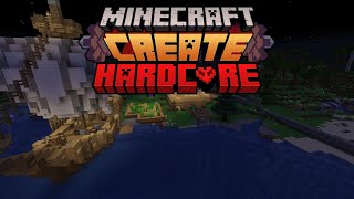 Minecraft Create Hardcore Lets Play part 7 [upl. by Motteo]