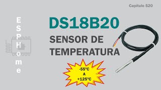 Sensor de temperatura DS18B20 [upl. by Nylkoorb]