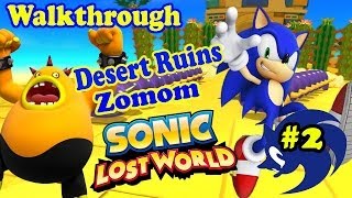 ABM Sonic Lost World Sonic Gangs Walkthrough 2 Desert Ruins HD [upl. by Alysa]