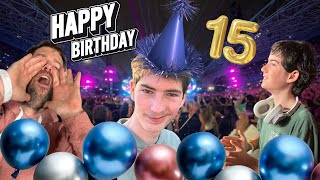 OLIVERS 15th BIRTHDAY VLOG PLUS THE BOYS FIRST CONCERT [upl. by Ynhoj]