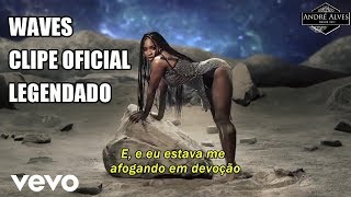 Normani  Waves traduçãolegendado Clipe Oficial feat 6LACK [upl. by Einuj]