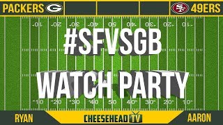 Packers Watch Party with Ryan Grant 49ers vs Packers [upl. by Irrem679]