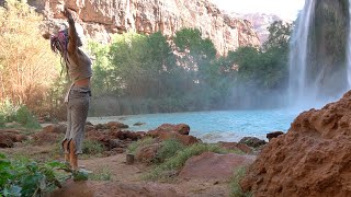 Vlog Havasupai What to pack  Surprises  Grand Canyon Hike [upl. by Airamana]