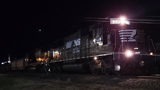 NS 6311 Leads C39 West Through Creighton PA  113024 [upl. by Kwabena802]