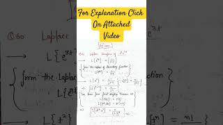 601000  Laplace Transform solved by First Shifting Theorem [upl. by Jezebel]