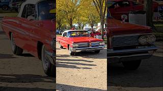 1962 Pontiac Catalina Classic Car Drive By Engine Sound Packard Proving Grounds Fall Open House 2024 [upl. by Enimzaj]