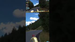 Overtaking Passo Gavia hill climb Italy rouvy rouvycycling virualcycling hillclimb italy [upl. by Acirtal24]