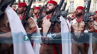 Desfile de las Fuerzas Armadas en Melilla con motivo de su día [upl. by Anairt]