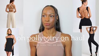 Oh Polly Haul HONEST REVIEW Mini Dresses Jumpsuits amp Midi Dresses  Tall Girl Try On Haul [upl. by Aisat]