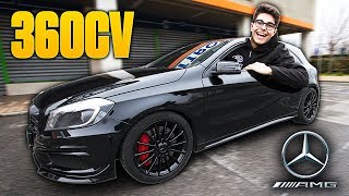 HO PROVATO 360 CAVALLI MERCEDES A45 AMG [upl. by Lowrie]