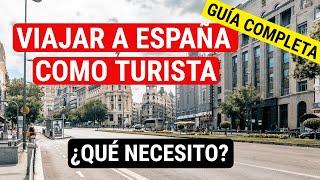 REQUISITOS para VIAJAR a ESPAÑA actualizados  May 2024 [upl. by Nauqad]