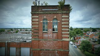 Century Mill  Farnworth Lancashire  4K Drone [upl. by Nnyleahs386]