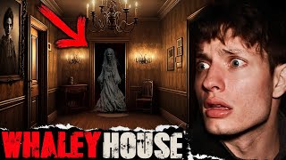 OVERNIGHT in HAUNTED WHALEY HOUSE ATTACKED by EVIL SPIRITS [upl. by Nireil669]