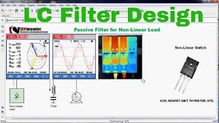 Lowpass LC filter Design amp Application with MATLAB 2018 [upl. by Kinny590]