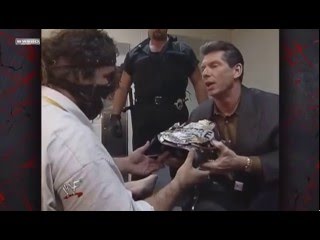 Vince Mcmahon Presents Mankind the WWF Hardcore Championship [upl. by Daraj952]